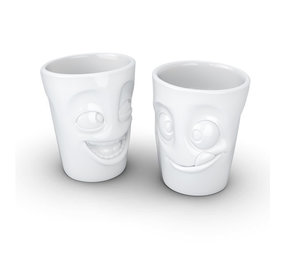 Tassen Tassen - bekers (set van 2, 350 ml) - joking & tasty Tassen Tassen - bekers (set van 2, 350 ml) - joking & tasty