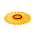 Charles Viancin - siliconen deksel - sunflower (28 cm)