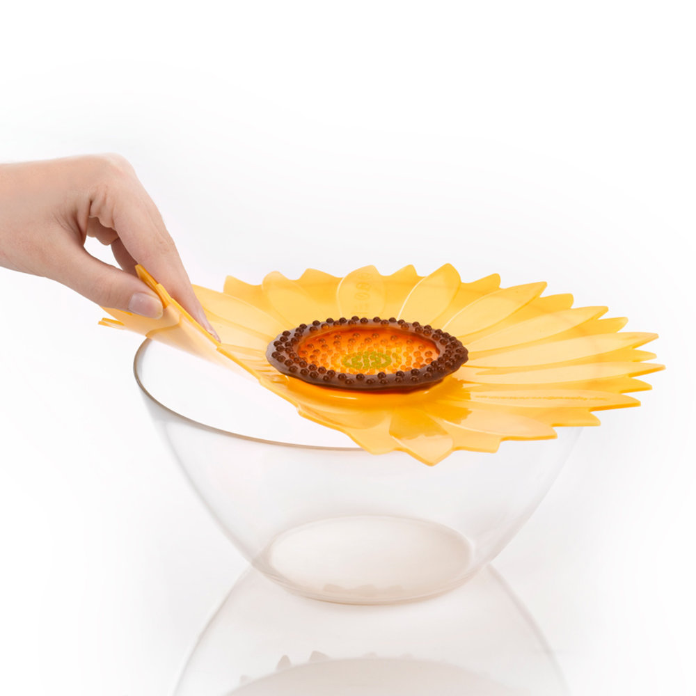 Charles Viancin Charles Viancin - siliconen deksel - zonnebloem (28 cm.) (nieuw)