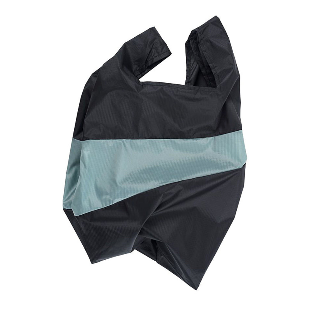 Susan Bijl Susan Bijl - the new shopping bag large - black & grey Susan Bijl Susan Bijl - the new shopping bag large - black & grey