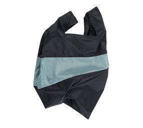 Susan Bijl Susan Bijl - the new shopping bag large - black & grey Susan Bijl Susan Bijl - the new shopping bag large - black & grey