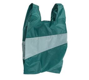 Susan Bijl Susan Bijl - the new shopping bag large - pine & grey