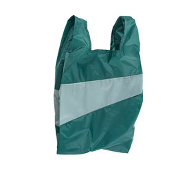 Susan Bijl Susan Bijl - the new shopping bag large - pine & grey Susan Bijl Susan Bijl - the new shopping bag large - pine & grey