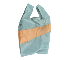 Susan Bijl Susan Bijl - the new shopping bag large - grey & camel