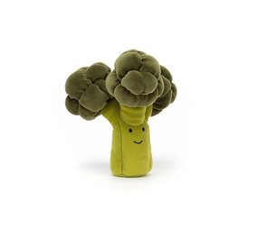 Jellycat Jellycat - vivacious vegetable - broccoli knuffel Jellycat Jellycat - vivacious vegetable - broccoli knuffel