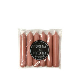 Rustik Lys Rustik Lys - 6 dinerkaarsjes - brique