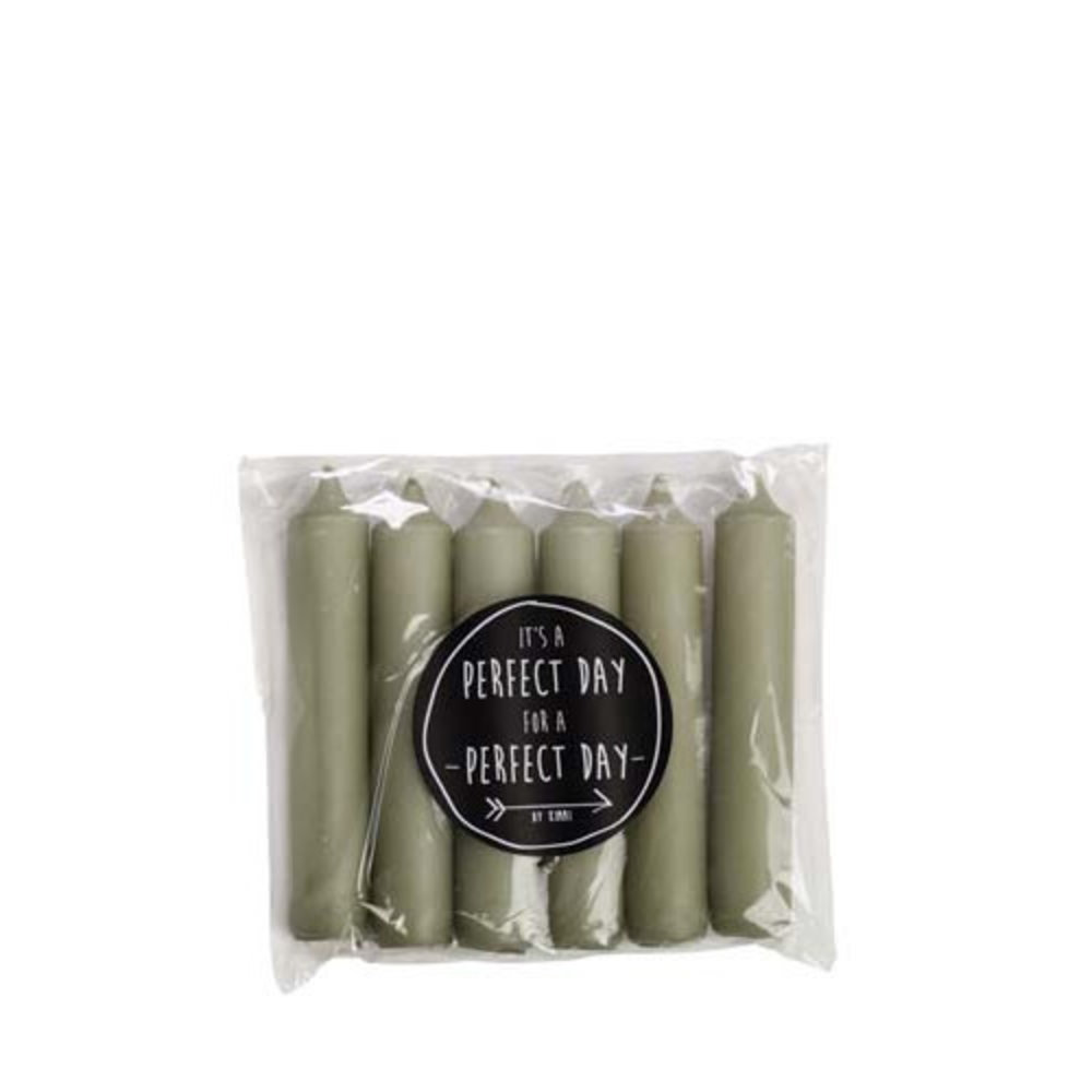 Rustik Lys Rustik Lys - 6 dinerkaarsjes - eucalyptus Rustik Lys Rustik Lys - 6 dinerkaarsjes - eucalyptus