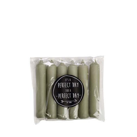 Rustik Lys Rustik Lys - 6 dinerkaarsjes - eucalyptus Rustik Lys Rustik Lys - 6 dinerkaarsjes - eucalyptus