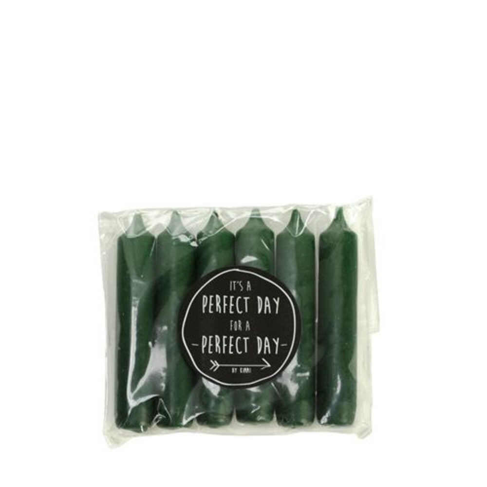 Rustik Lys Rustik Lys - 6 dinerkaarsjes - hunting green Rustik Lys Rustik Lys - 6 dinerkaarsjes - hunting green