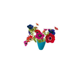 Flatflowers Flat flowers - ansichtkaart raamsticker - anemoon blauwe vaas (15 x 15 cm) Flatflowers Flat flowers - ansichtkaart raamsticker - anemoon blauwe vaas (15 x 15 cm)