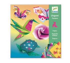 Djeco Djeco - origami - tropisch Djeco Djeco - origami - tropisch