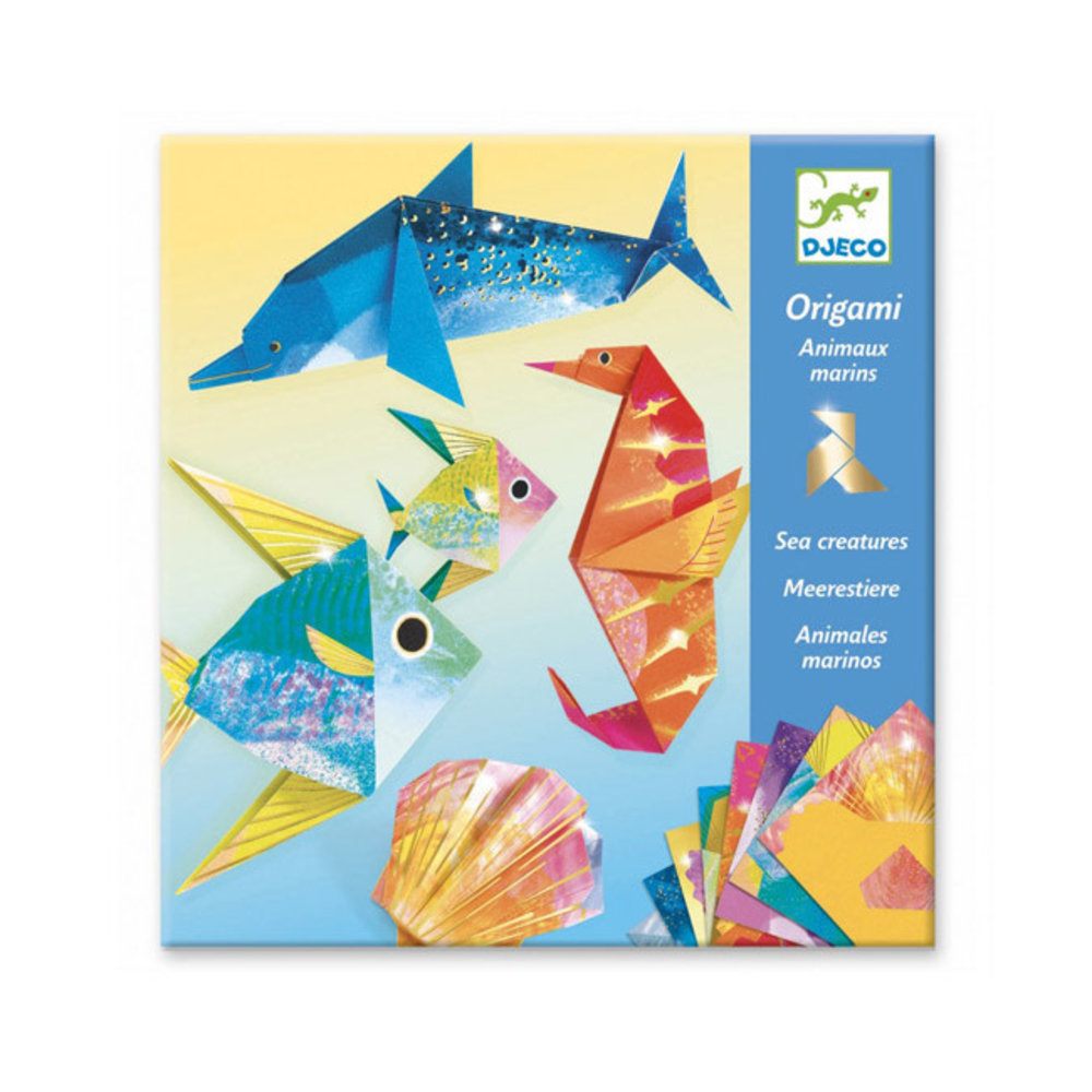 Djeco Djeco - origami - zeedieren