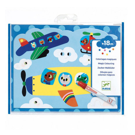 Djeco Djeco - kleuren met water - in de wolken