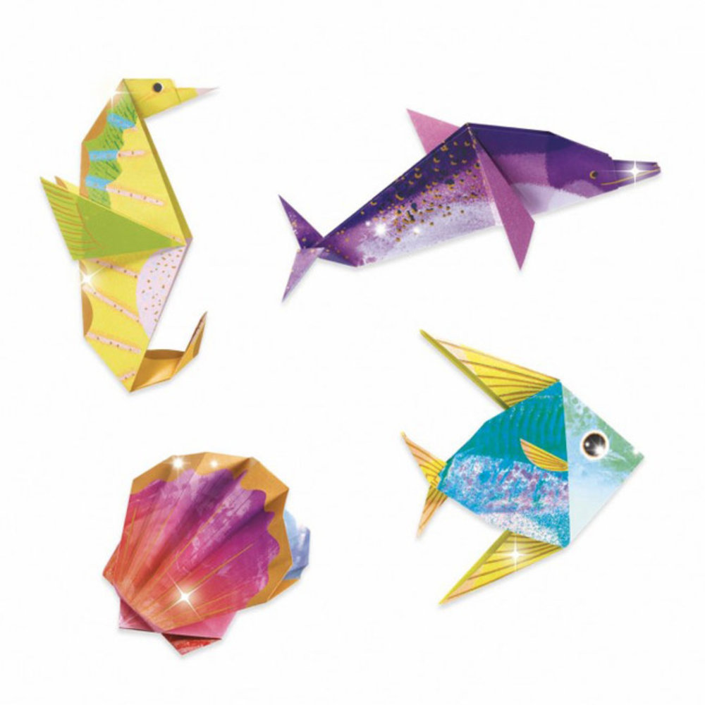 Djeco Djeco - origami - zeedieren