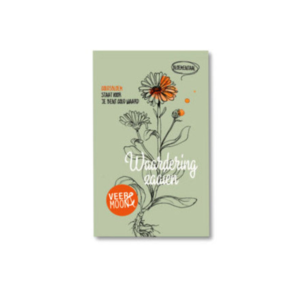 Veer & Moon Veer & Moon - bloemzaadjes - waardering zaaien Veer & Moon Veer & Moon - bloemzaadjes - waardering zaaien