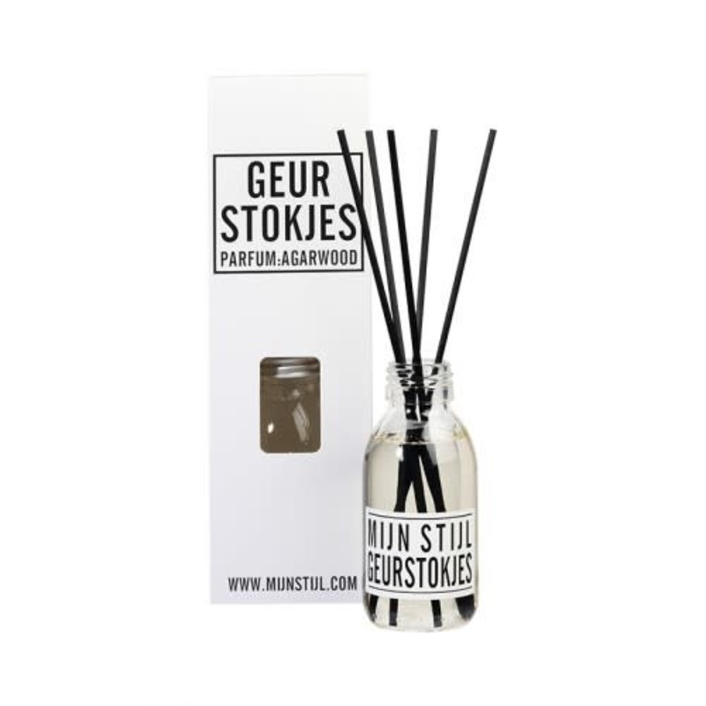 Mijn stijl Mijn stijl - geurstokjes - agarwood Mijn stijl Mijn stijl - geurstokjes - agarwood