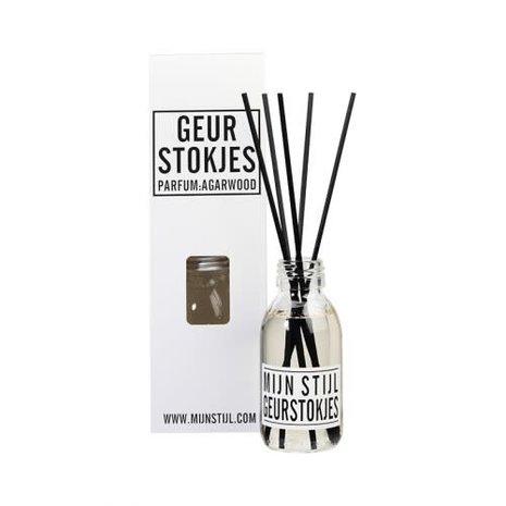 Mijn stijl Mijn stijl - geurstokjes - agarwood Mijn stijl Mijn stijl - geurstokjes - agarwood