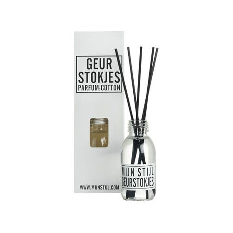 Mijn stijl Mijn stijl - geurstokjes - cotton Mijn stijl Mijn stijl - geurstokjes - cotton