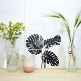 Boubouki Boubouki - tegelsticker - monstera (4 tegels) Boubouki Boubouki - tegelsticker - monstera (4 tegels)