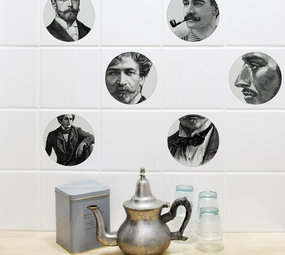 Boubouki Boubouki - tegelsticker - cavaliere (6 tegels)