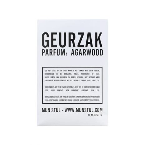 Mijn stijl Mijn stijl - geurzakje - agarwood