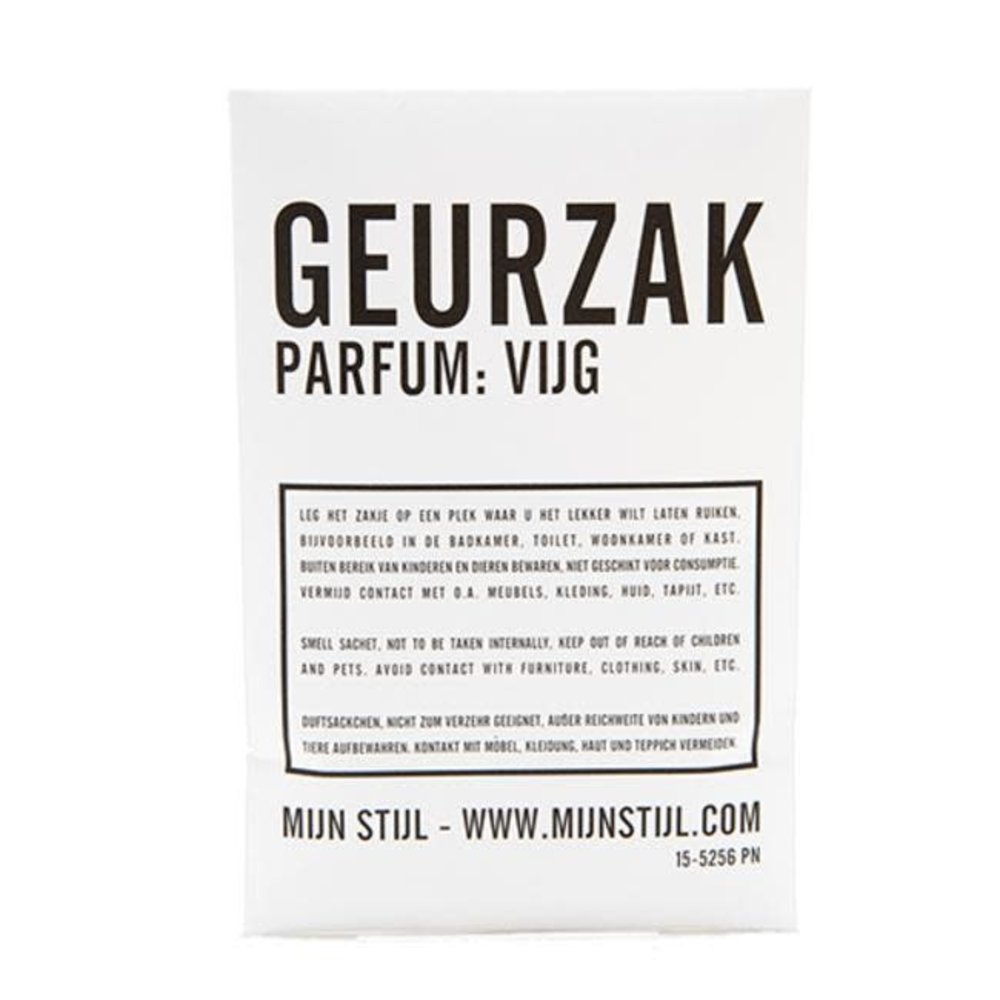 Mijn stijl Mijn stijl - geurzakje - vijg Mijn stijl Mijn stijl - geurzakje - vijg