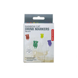 Kikkerland Kikkerland - drink markers - cat