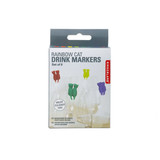 Kikkerland Kikkerland - drink markers - cat