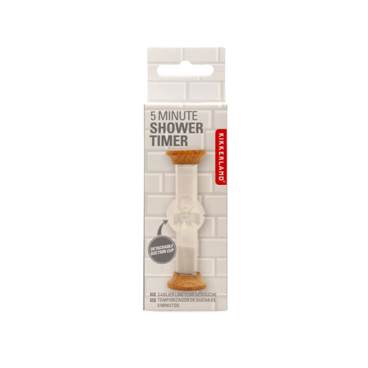 Minuterie de douche de 5 minutes - Kikkerland - 5 Minute Shower Timer