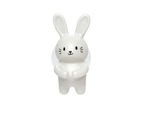 Kikkerland Kikkerland - tandenborstelhouder - konijn