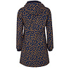 Danefae Danefae - line softshell regenjas - donkerblauw met gele stippen Danefae Danefae - line softshell regenjas - donkerblauw met gele stippen