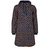 Danefae Danefae - line softshell regenjas - donkerblauw met gele stippen Danefae Danefae - line softshell regenjas - donkerblauw met gele stippen