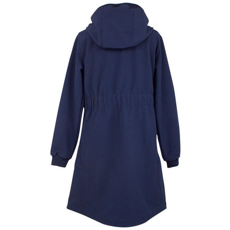 Danefae Danefae - danejane softshell regenjas - blauw Danefae Danefae - danejane softshell regenjas - blauw