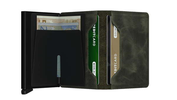 Secrid Secrid - slimwallet vintage - olive black