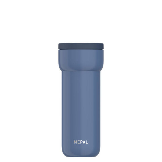 Aeropress Travel AeroPress Roestvrijstalen Reiskoffiebeker - 16 Oz, Dubbelwandig Geïsoleerd, Met Filteropslag Dubbelwandige Isolatie