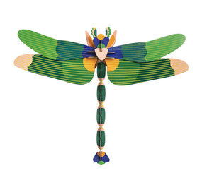 Studio Roof Studio Roof - muurdecoratie - dragonfly green Studio Roof Studio Roof - muurdecoratie - dragonfly green