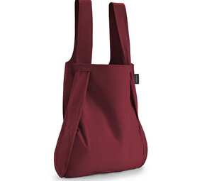 Notabag Notabag - opvouw(rug)tas - wine red