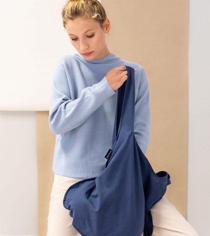 Notabag Notabag - opvouw(rug)tas - navy blue Notabag Notabag - opvouw(rug)tas - navy blue