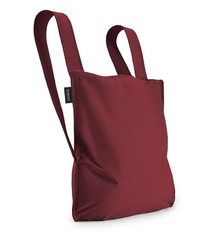 Notabag Notabag - opvouw(rug)tas - wine red
