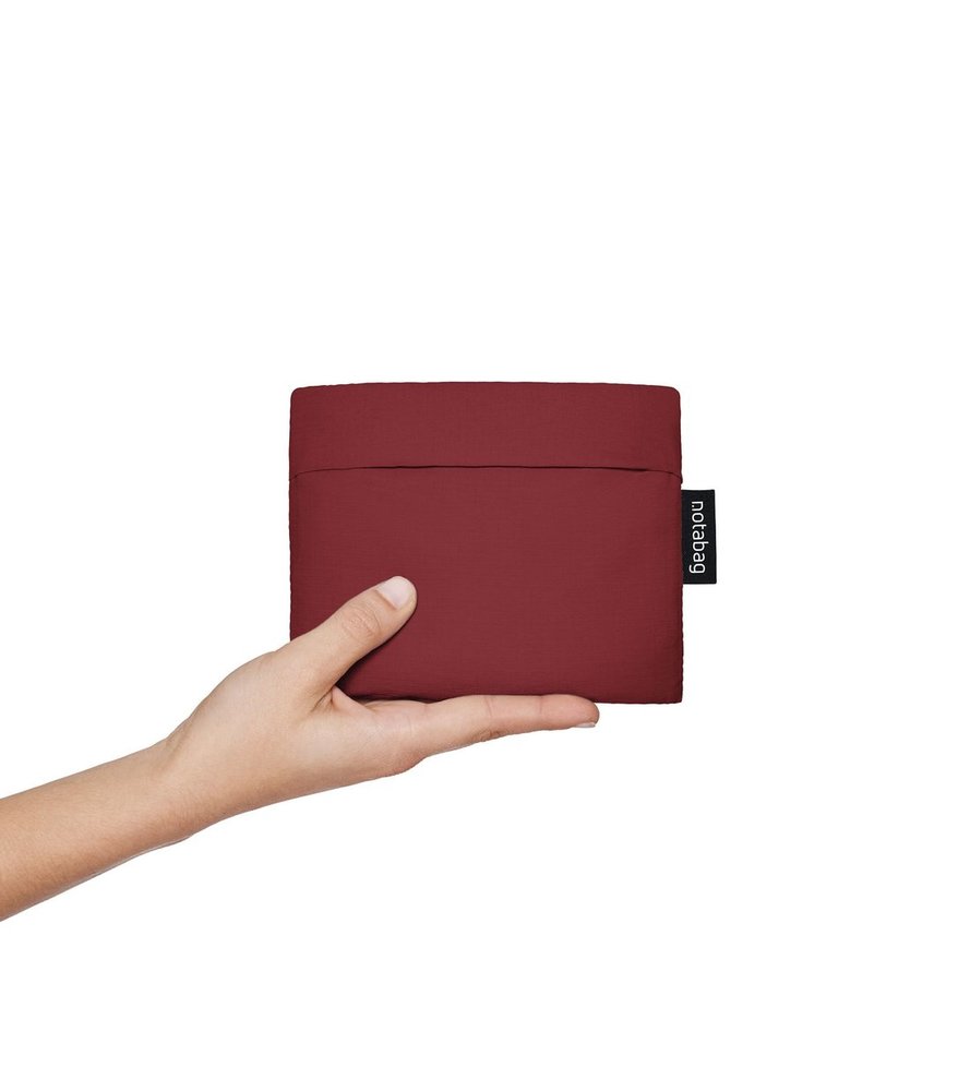 Notabag Notabag - opvouw(rug)tas - wine red