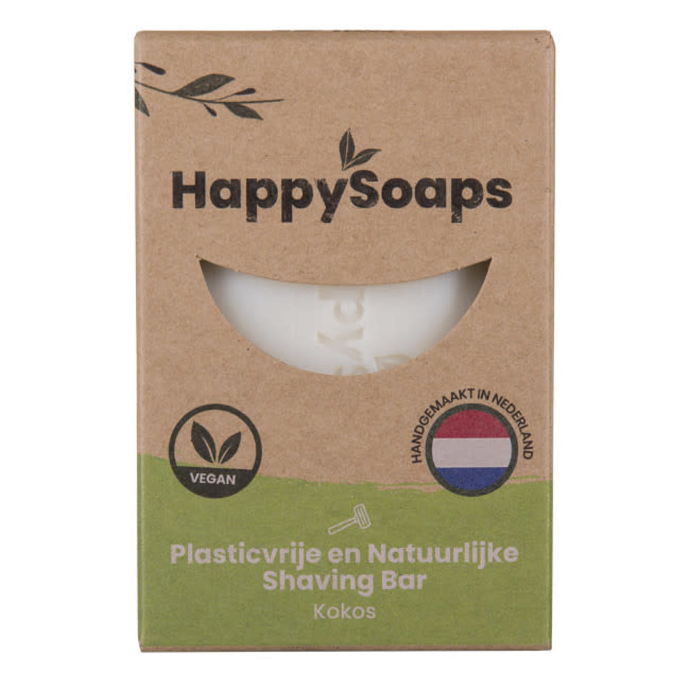 HappySoaps Happysoaps - shaving bar - kokos