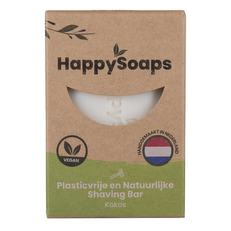 HappySoaps Happysoaps - shaving bar - kokos