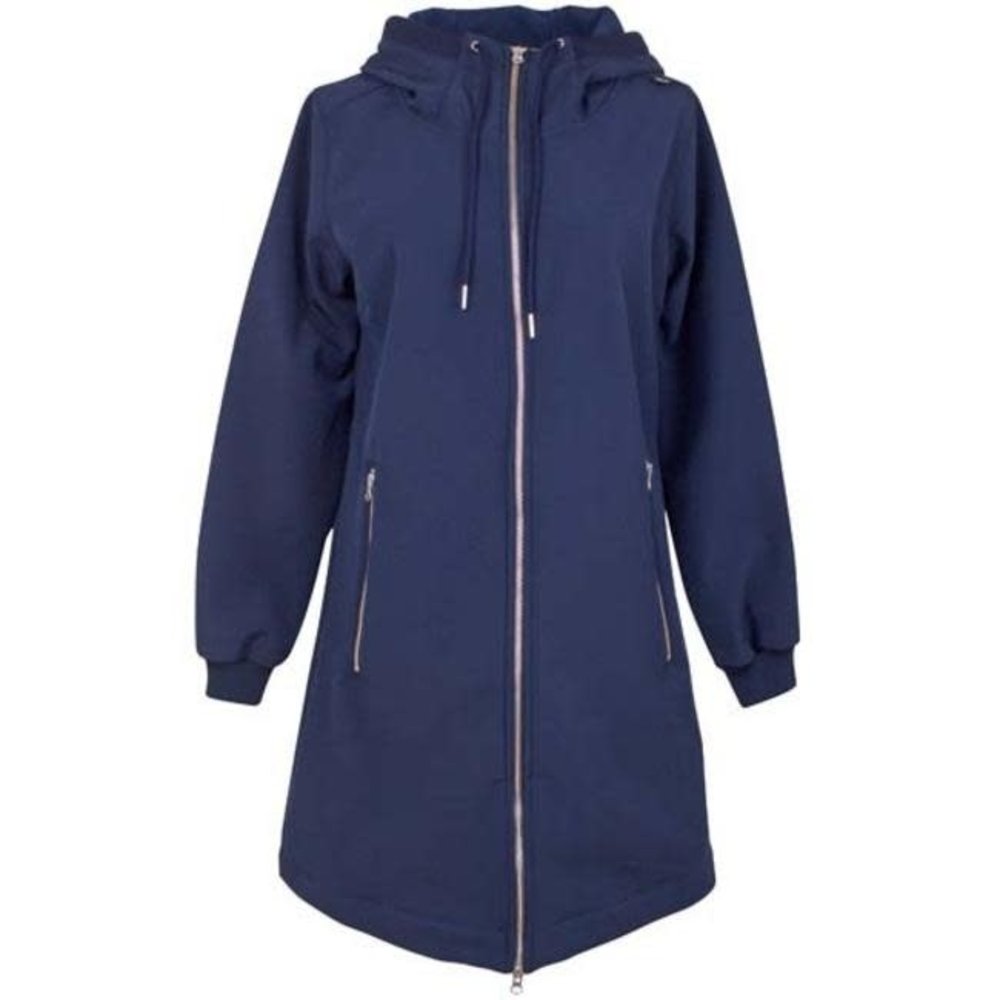 Danefae Danefae - danejane softshell regenjas - blauw Danefae Danefae - danejane softshell regenjas - blauw