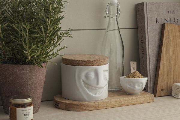 Tassen Tassen - voorraadpot 900ml - helder / vrolijk Tassen Tassen - voorraadpot 900ml - helder / vrolijk