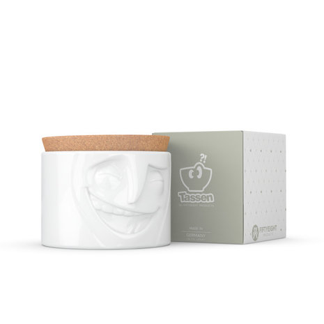 Tassen Tassen - voorraadpot 900ml - helder / vrolijk Tassen Tassen - voorraadpot 900ml - helder / vrolijk