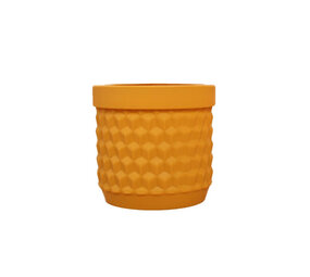 Living by Colors Living by colors - silicone bloempot potts - amber