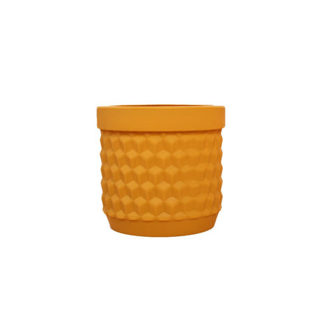 Living by Colors Living by colors - silicone bloempot potts - amber Living by Colors Living by colors - silicone bloempot potts - amber