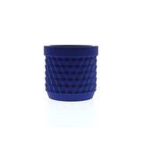 Living by Colors Living by colors - silicone bloempot potts - dark blue