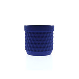 Living by Colors Living by colors - silicone bloempot potts - dark blue Living by Colors Living by colors - silicone bloempot potts - dark blue