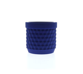 Living by Colors Living by colors - silicone bloempot potts - dark blue